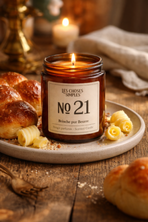 Candle Nr 21 Brioche Pur Beurre (Franske Briocheboller)
