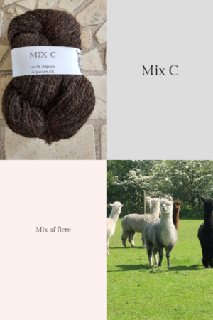 Alpaca garn Mix C