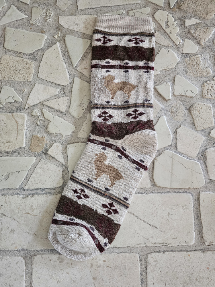 Strømpe LLAMITA Alpaca - Billede 3