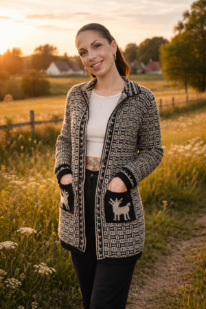 Alpaca Abrigo LLAMITA Cardigan