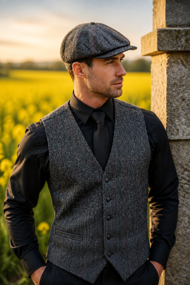 Tweed vest 31